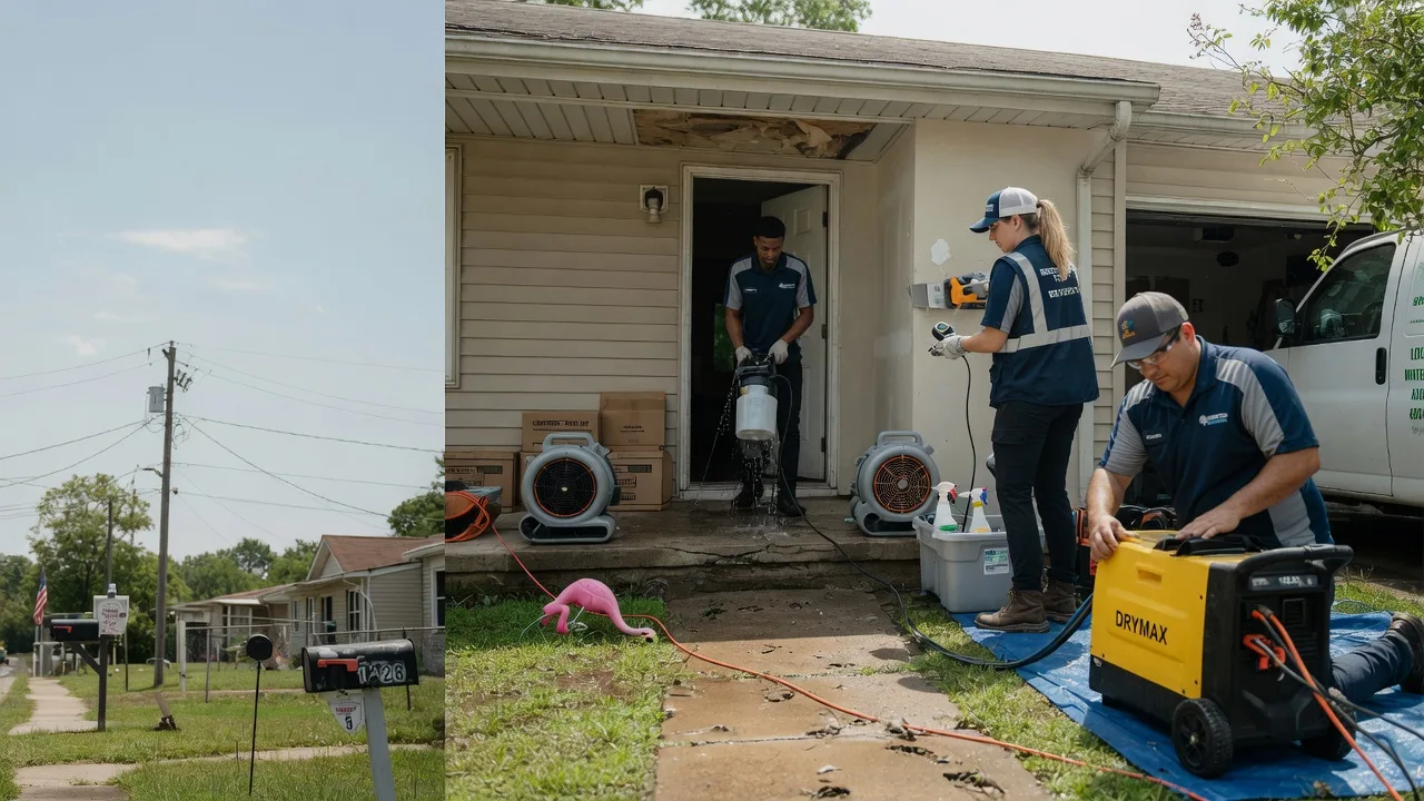 Storm Damage Water Removal in Blair, WI near me